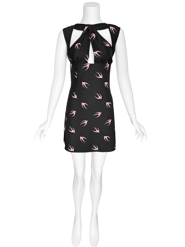 miu miu dress Miu Miu V-neck Organza-trimmed Velvet Minidress  Petite Chrie