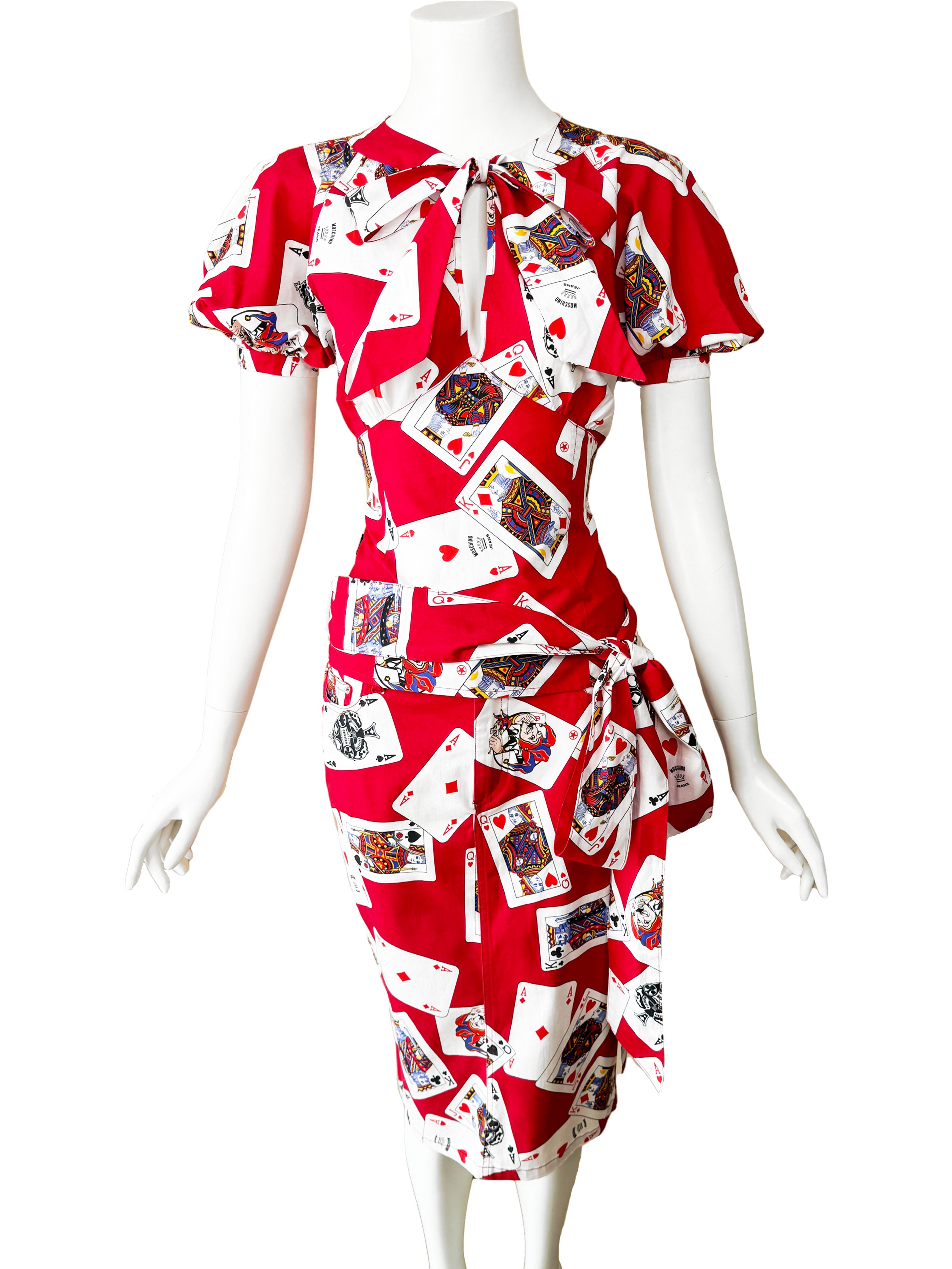 Dress MOSCHINO JEANS Woman color Red