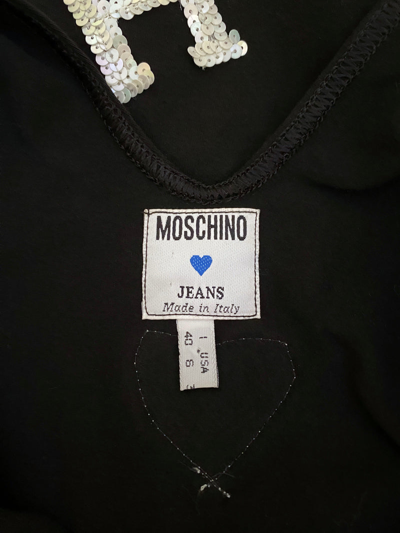 Moschino Jeans 1990s Sequin Mini Dress