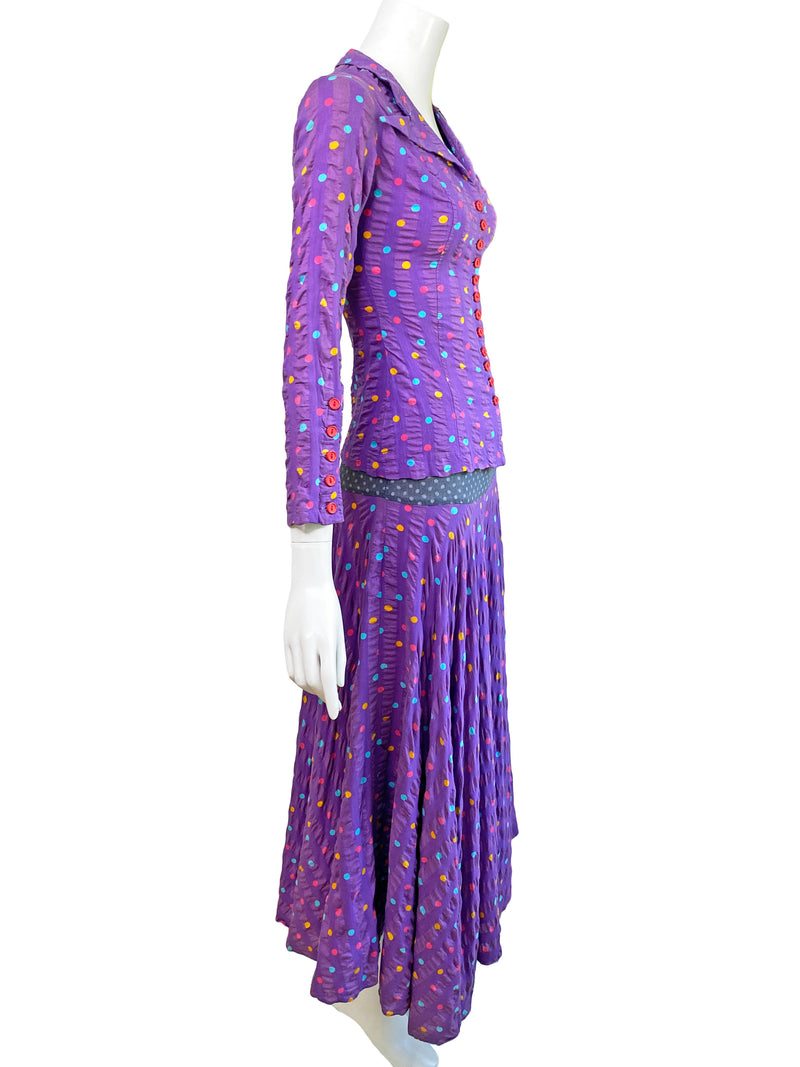Maudie Moon 1970s Maxi Dress Set