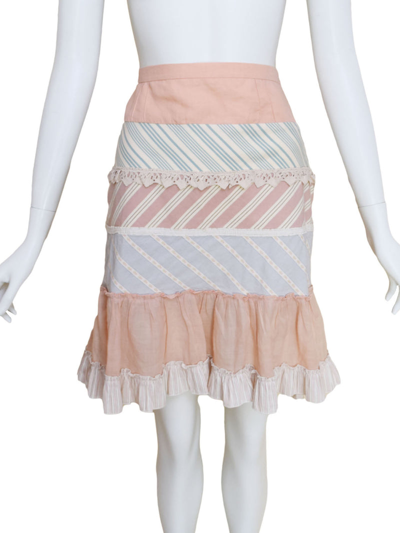 Moschino Cheap and Chic Y2K  Tiered Skirt