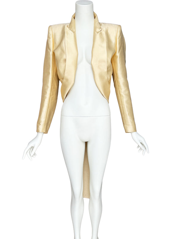 Alexander McQueen Spring 1999 'No. 13' Gold Jacket