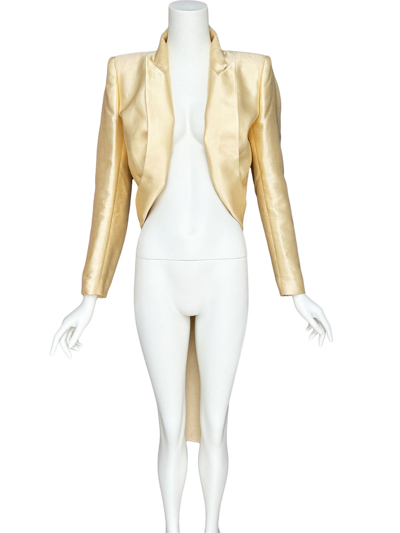 Alexander McQueen Spring 1999 'No. 13' Gold Jacket