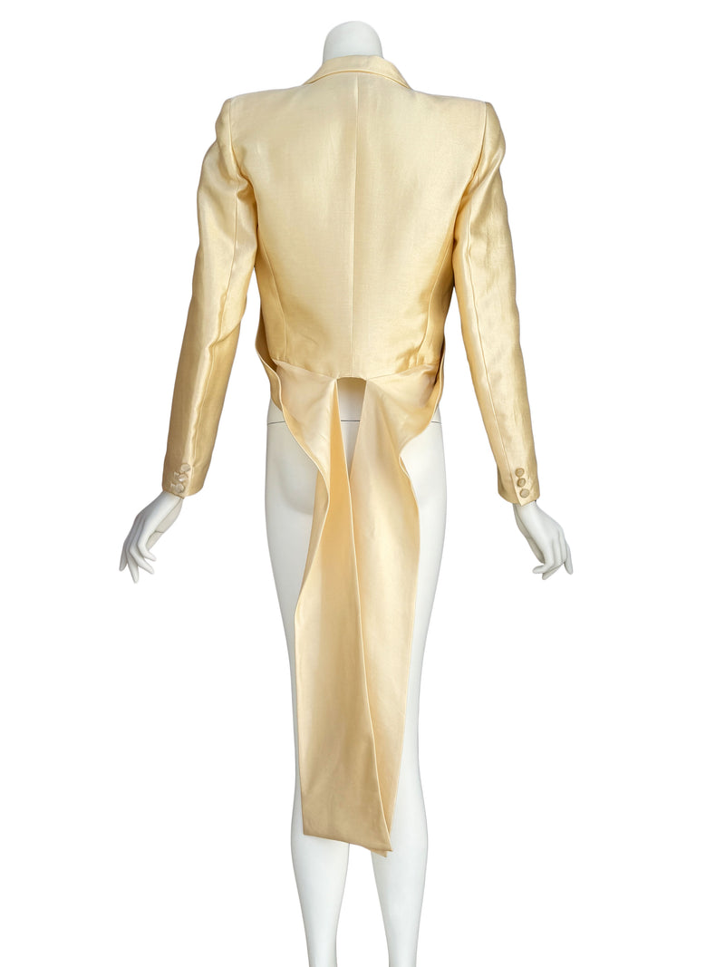 Alexander McQueen Spring 1999 'No. 13' Gold Jacket