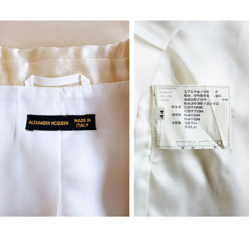 Alexander McQueen Spring 1999 'No. 13' Gold Jacket