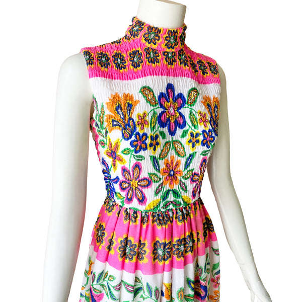 Peck & Peck 1960s Maxi Dress