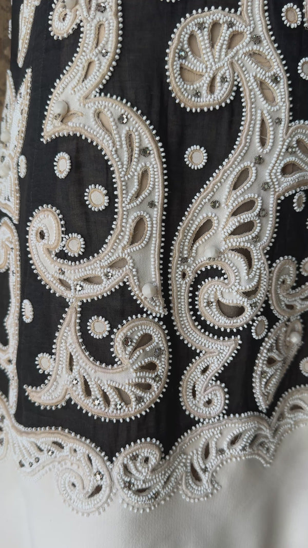 Valentino Couture Embellished Mini Dress Circa 1968