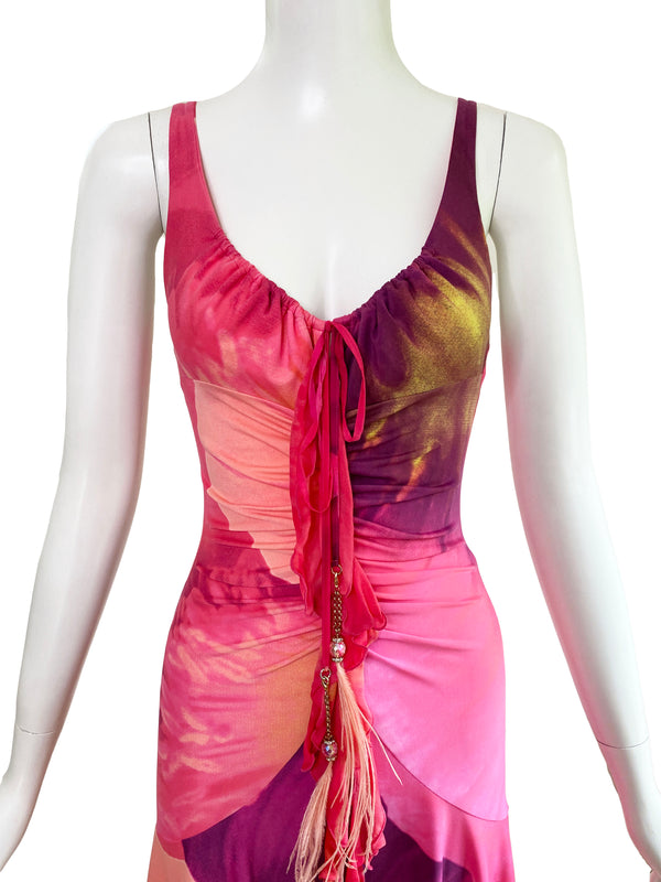 Roberto Cavalli S/S 2004 Midi Dress