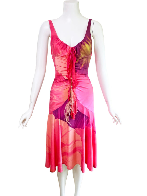 Roberto Cavalli S/S 2004 Midi Dress