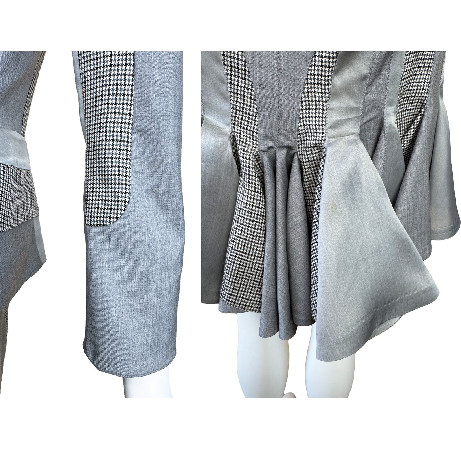 Alexander McQueen 2003 'Scanners' Collection Skirt Suit – Sweet