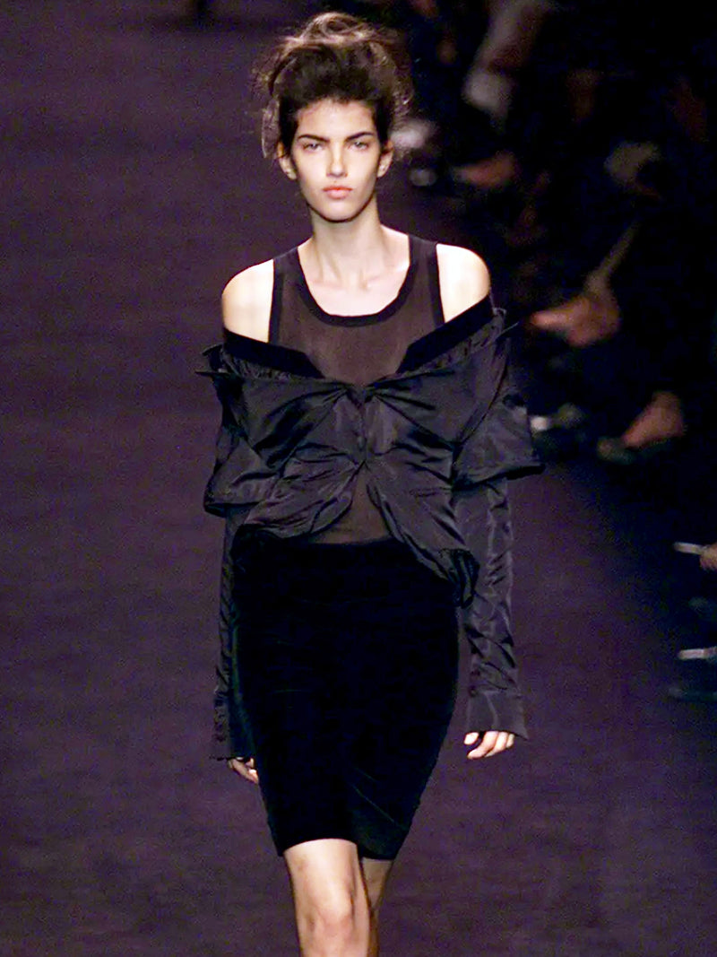 Tom Ford for Yves Saint Laurent A/W 2002 Runway Silk Skirt Suit