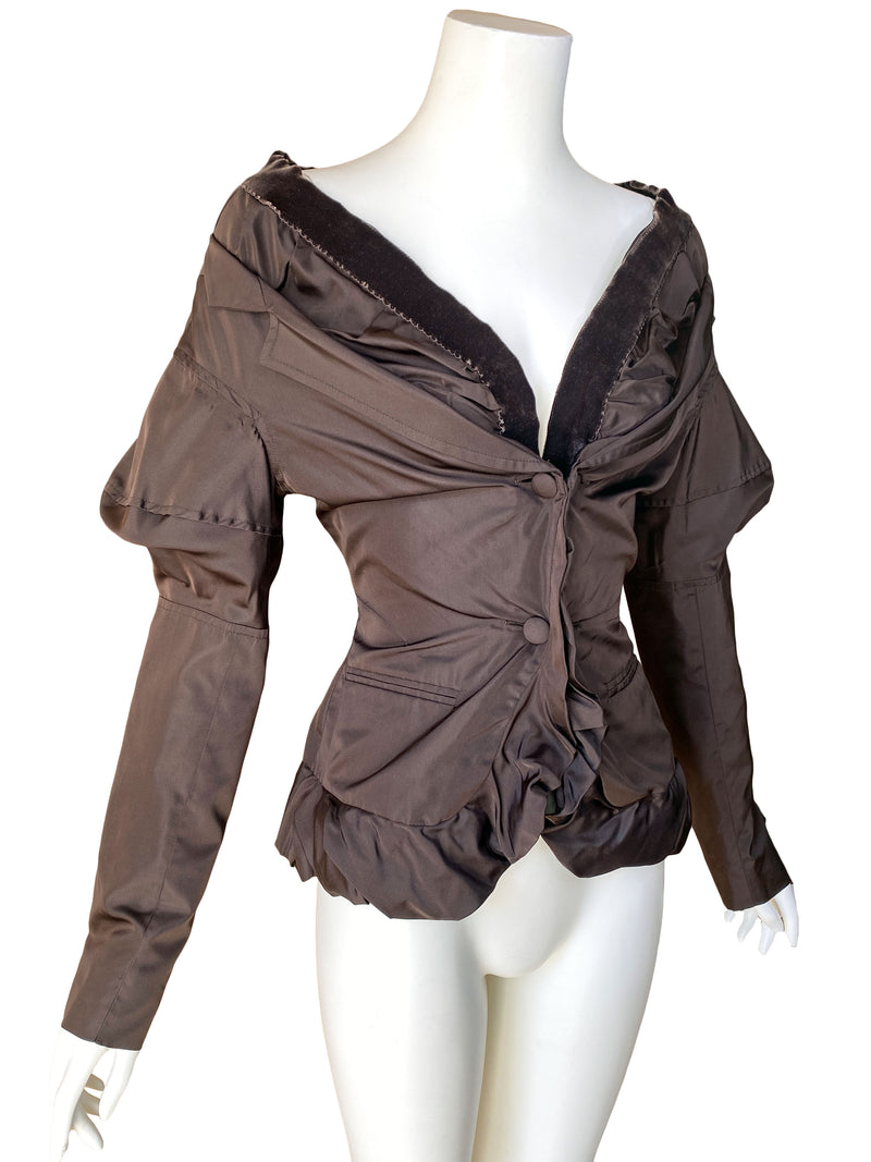 Tom Ford for Yves Saint Laurent A/W 2002 Runway Silk Skirt Suit