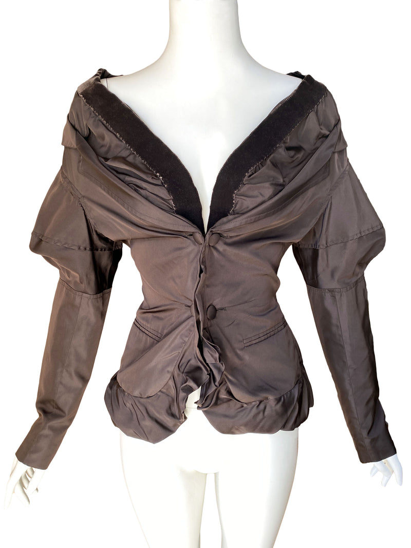 Tom Ford for Yves Saint Laurent A/W 2002 Runway Silk Skirt Suit