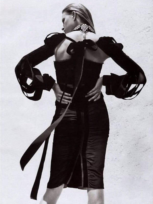 Tom Ford for Yves Saint Laurent A/W 2002 Runway Silk Skirt