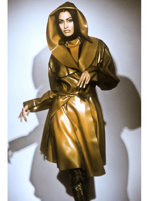 Thierry Mugler Paris A/W 1991 Hooded Dress