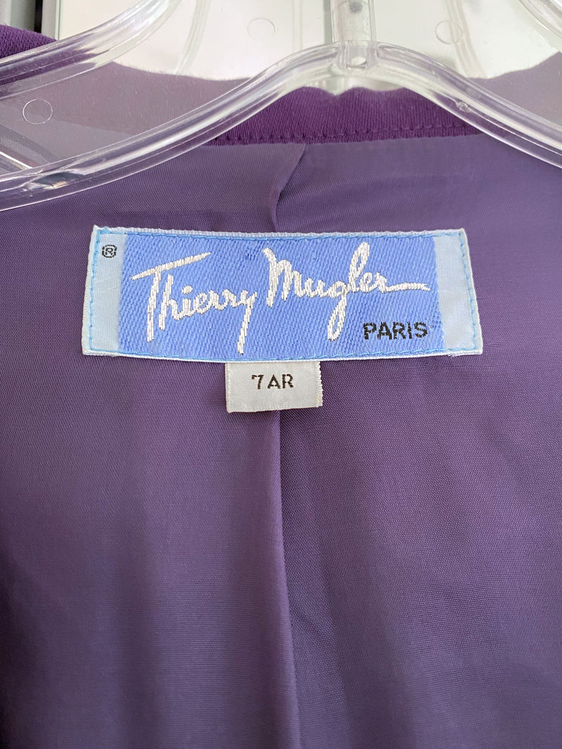 Thierry Mugler Paris A/W 1991 Hooded Dress