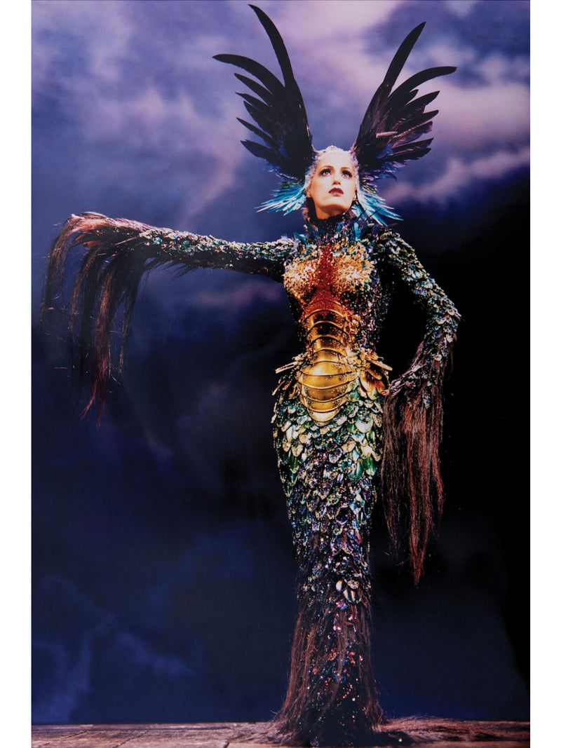 Thierry Mugler Couture 1990s Embellished Maxi Dress