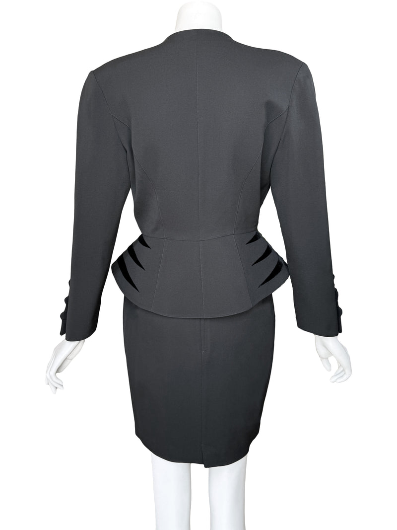 Thierry Mugler Paris A/W 1990 Skirt Suit