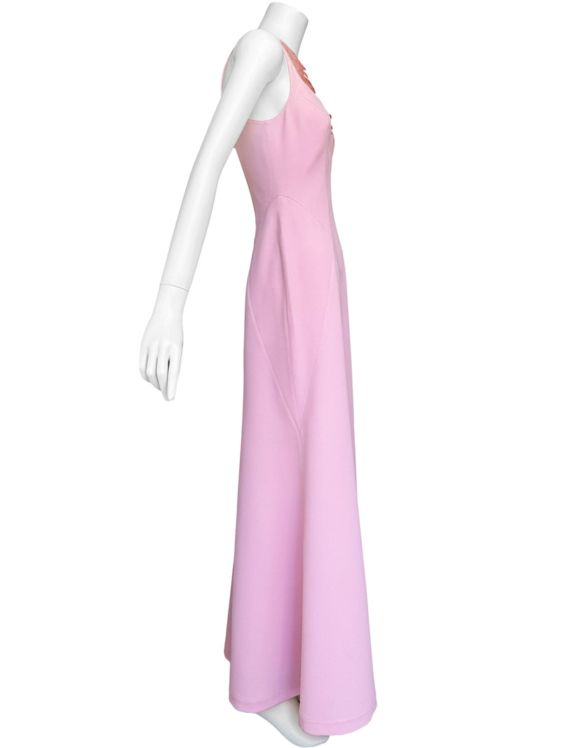 Thierry Mugler Couture 1990s Embellished Maxi Dress