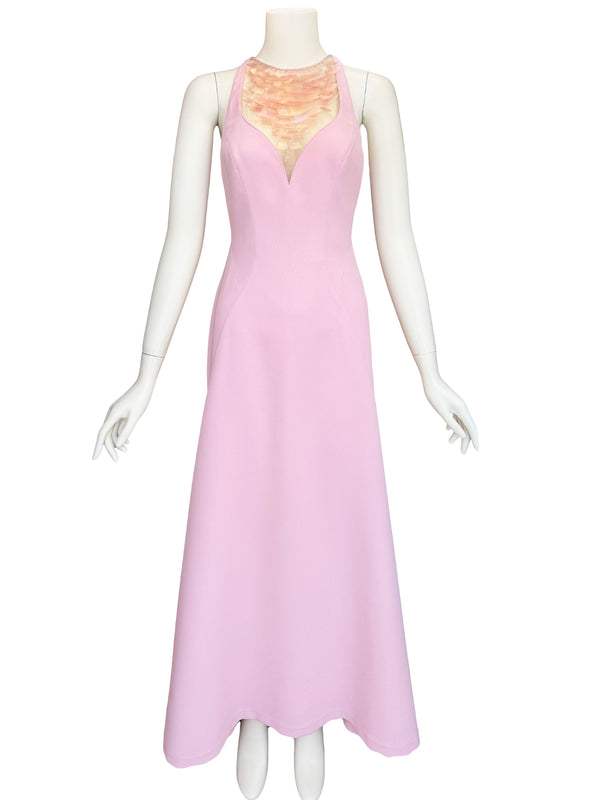 Thierry Mugler Couture 1990s Embellished Maxi Dress