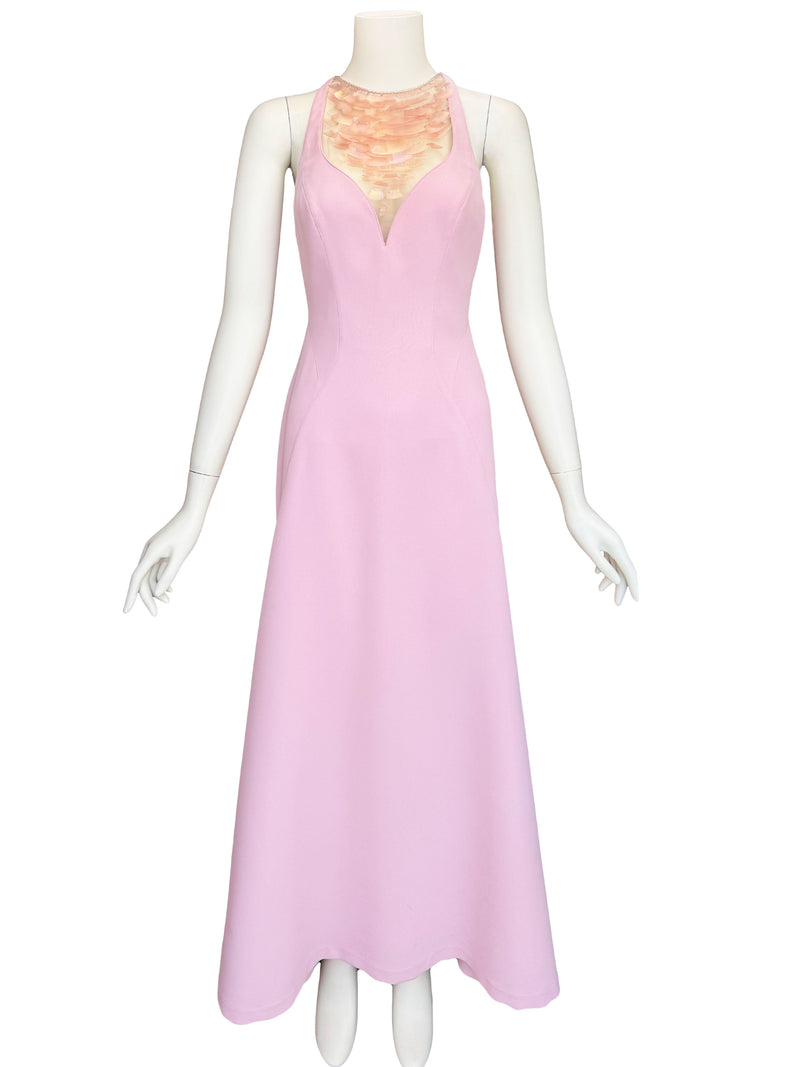 Thierry Mugler Couture 1990s Embellished Maxi Dress