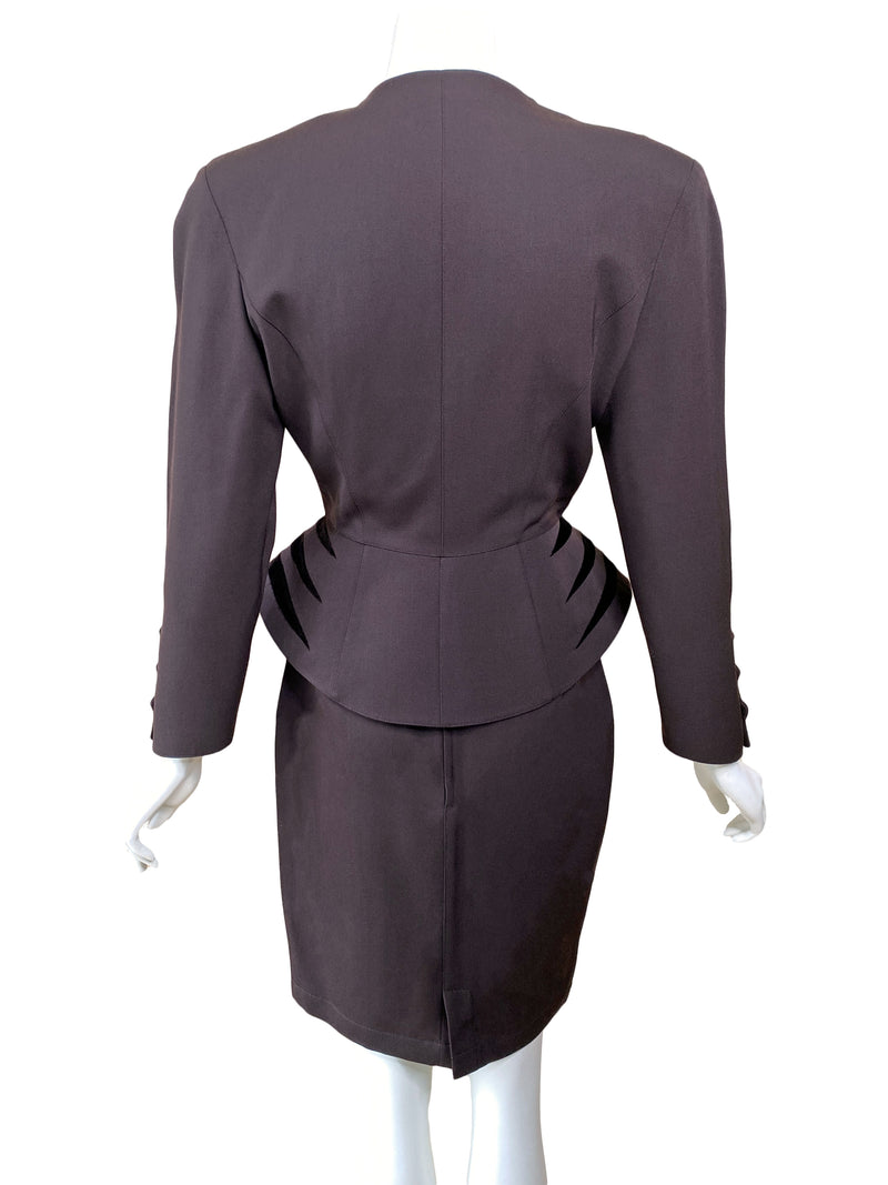 Thierry Mugler Paris A/W 1990 Skirt Suit