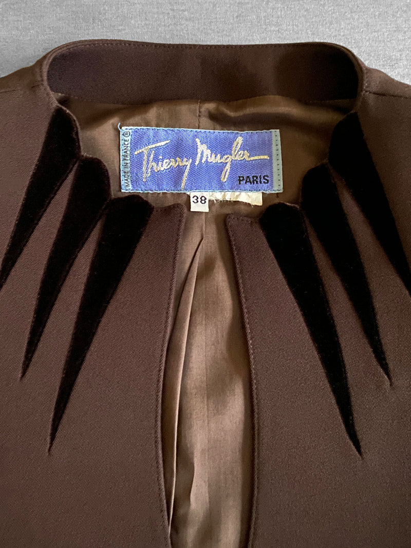 Thierry Mugler Paris A/W 1990 Skirt Suit