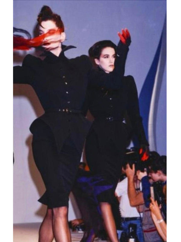 Thierry Mugler A/W 1988 'Les Infernales' Collection Tailleur Vampire Jacket