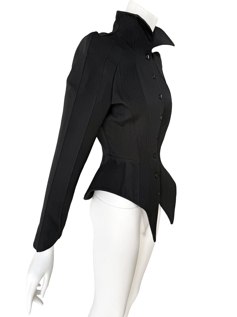 Thierry Mugler A/W 1988 'Les Infernales' Collection Tailleur Vampire Jacket