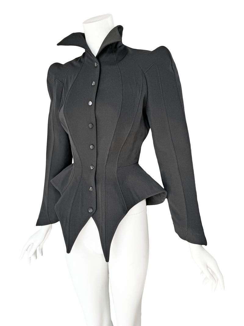 Thierry Mugler A/W 1988 'Les Infernales' Collection Tailleur Vampire Jacket