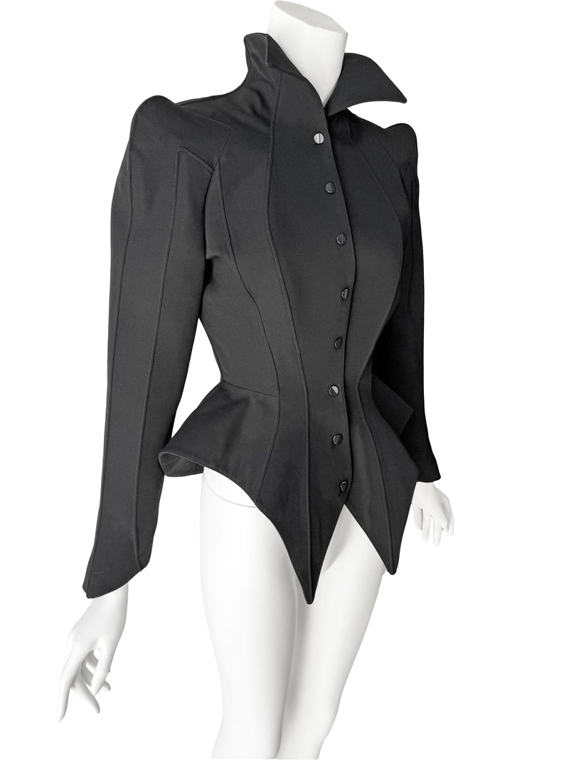 Thierry Mugler A/W 1988 'Les Infernales' Collection Tailleur Vampire Jacket
