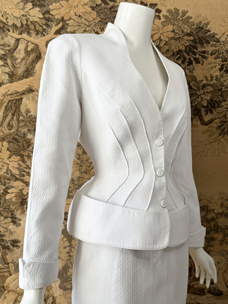 Thierry Mugler Spring 1996 Skirt Suit