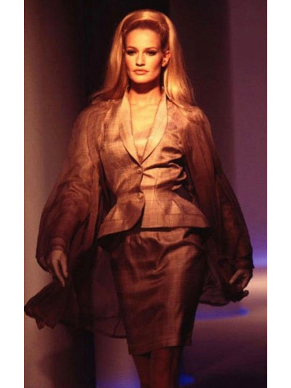 Thierry Mugler Spring 1996 Skirt Suit