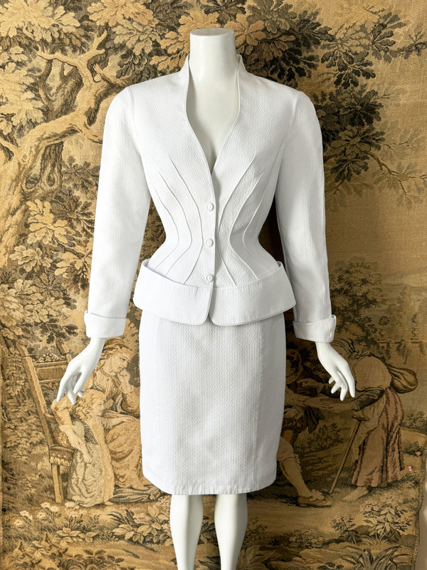 Thierry Mugler Spring 1996 Skirt Suit