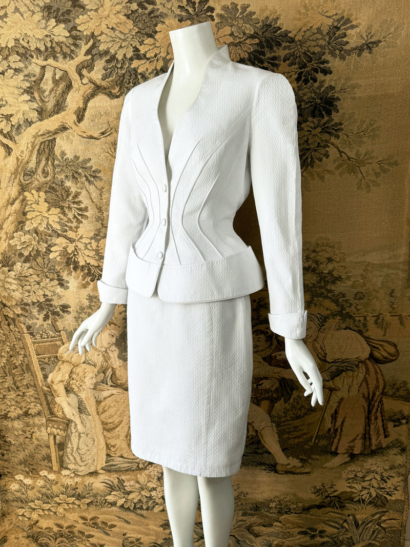 Thierry Mugler Spring 1996 Skirt Suit