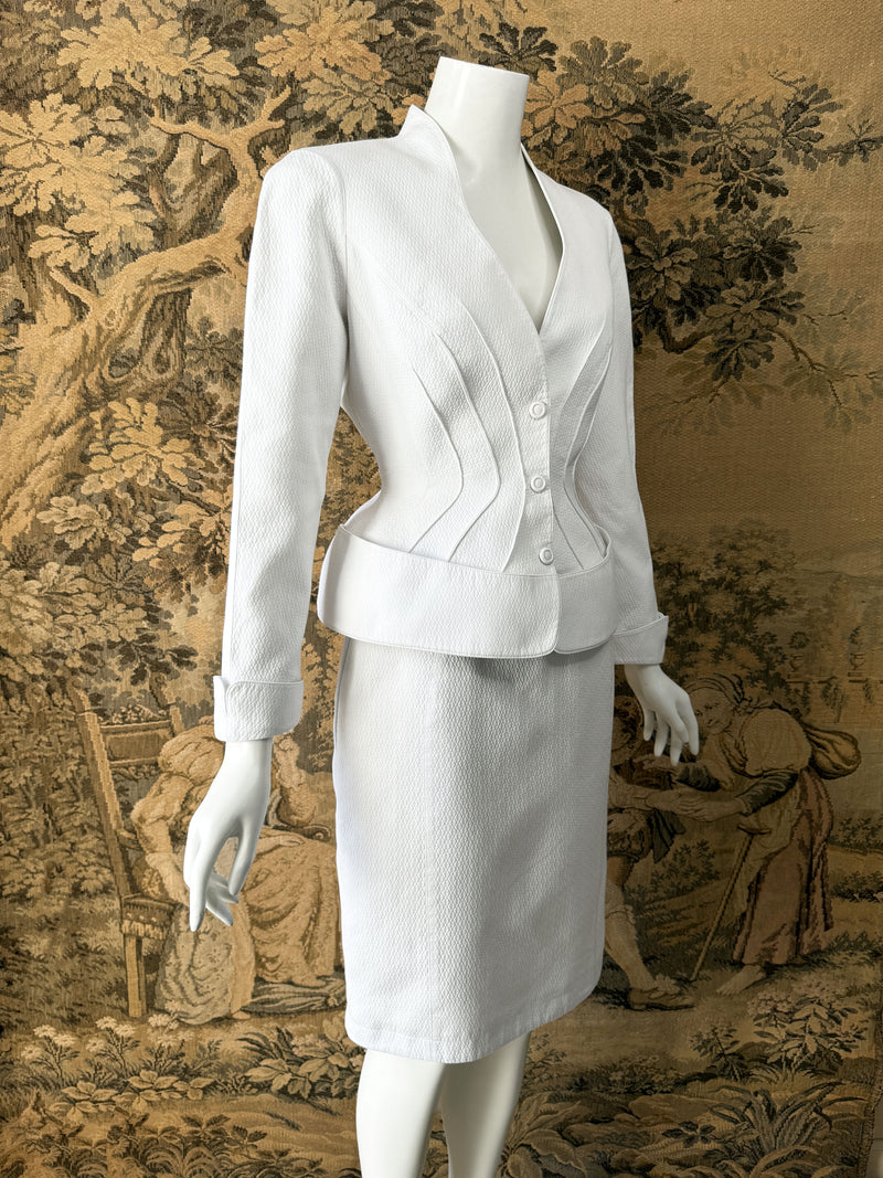 Thierry Mugler Spring 1996 Skirt Suit