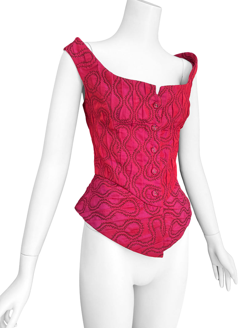 Vivienne Westwood Squiggle Corset Top