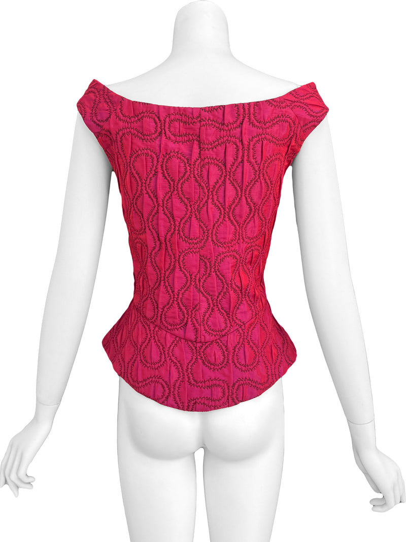 Vivienne Westwood Squiggle Corset Top