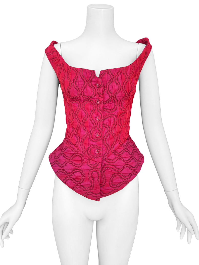 Vivienne Westwood Squiggle Corset Top