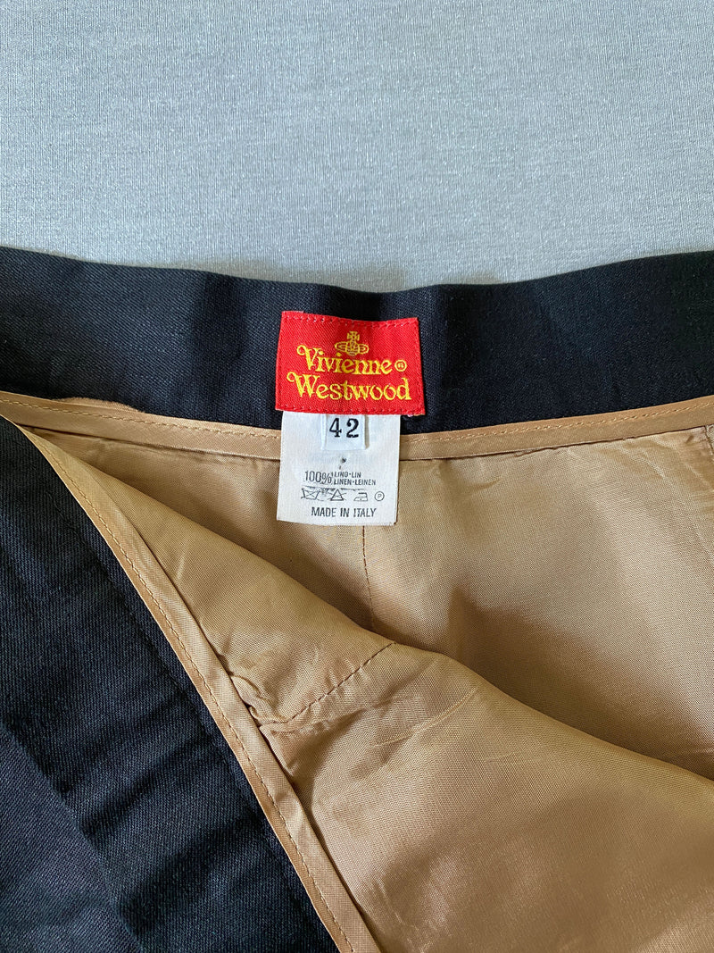 Vivienne Westwood Red Label 1994 Linen Shorts