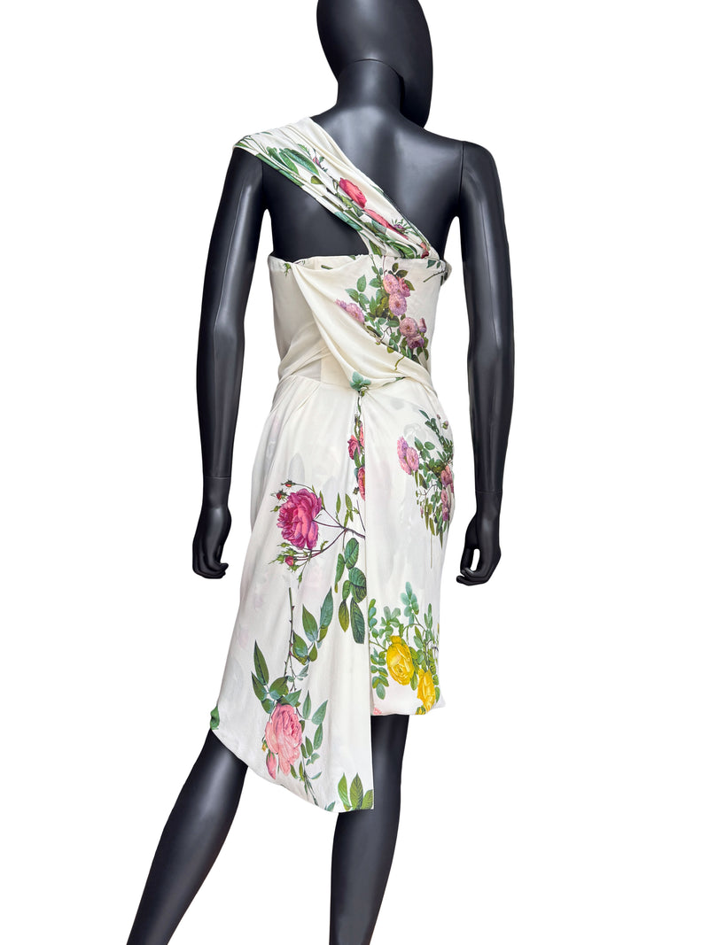 Vivienne Westwood White Floral Print Silk Corset Dress – Sweet Disorder Vintage Vivienne Westwood White Floral Print Silk Corset Dress – Sweet Disorder Vintage