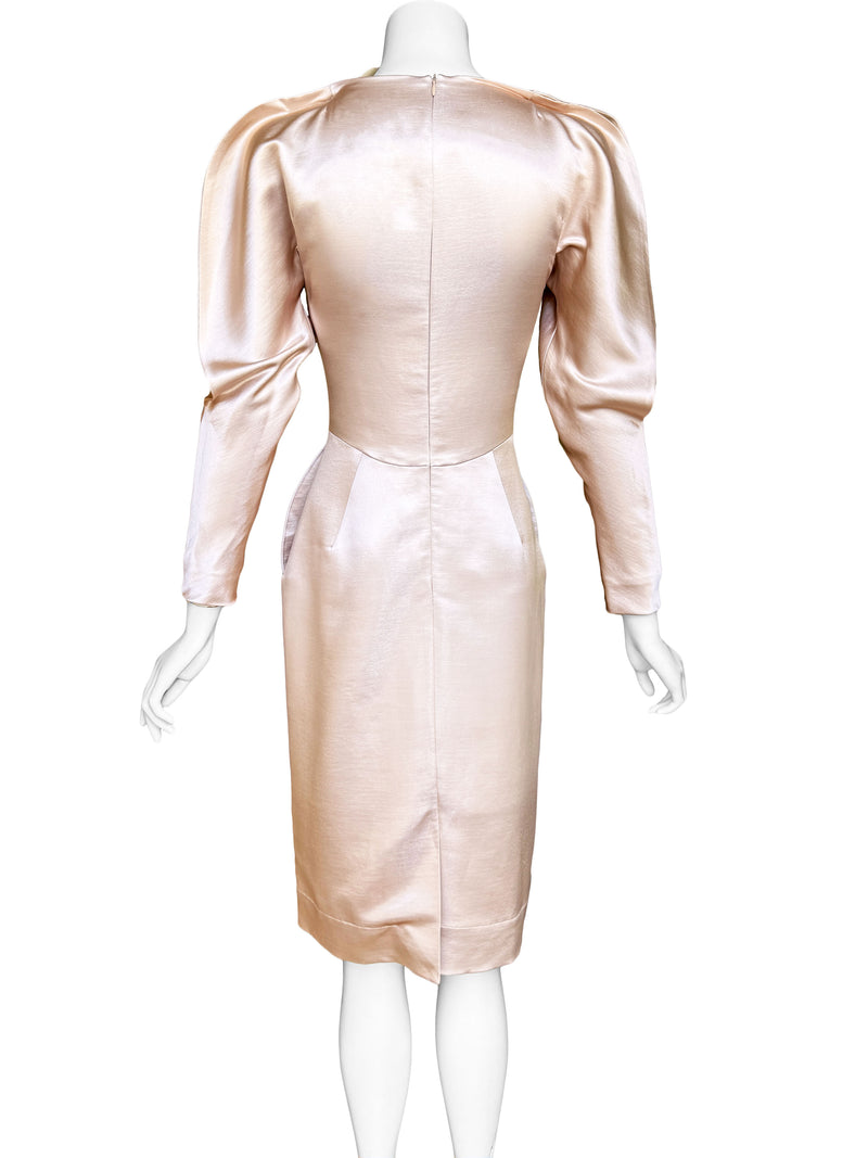 Vivienne Westwood Spring 2013 Embellished Satin Dress