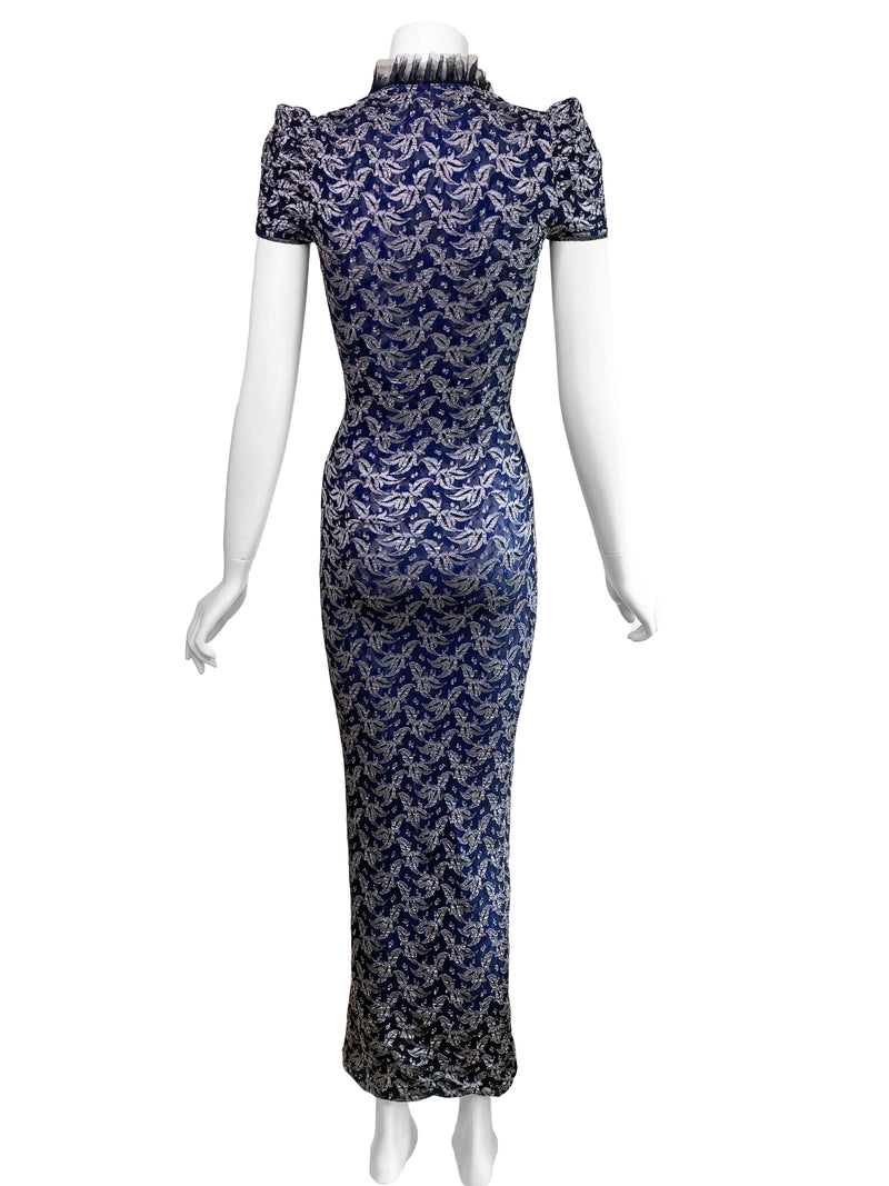 Vivienne Westwood 1990s Lace Maxi Dress