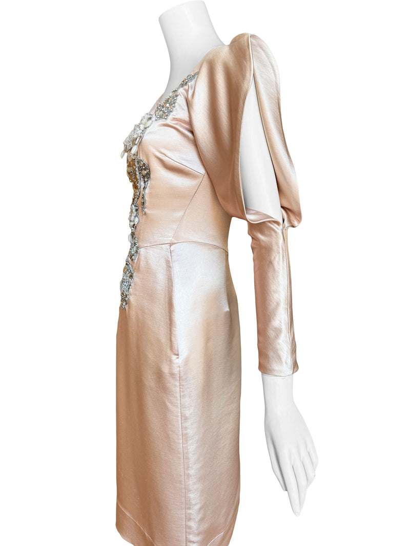 Vivienne Westwood Spring 2013 Embellished Satin Dress