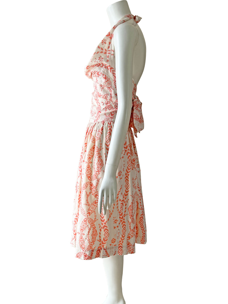 Vivienne Westwood Anglomania Spring 2007 Halter Dress