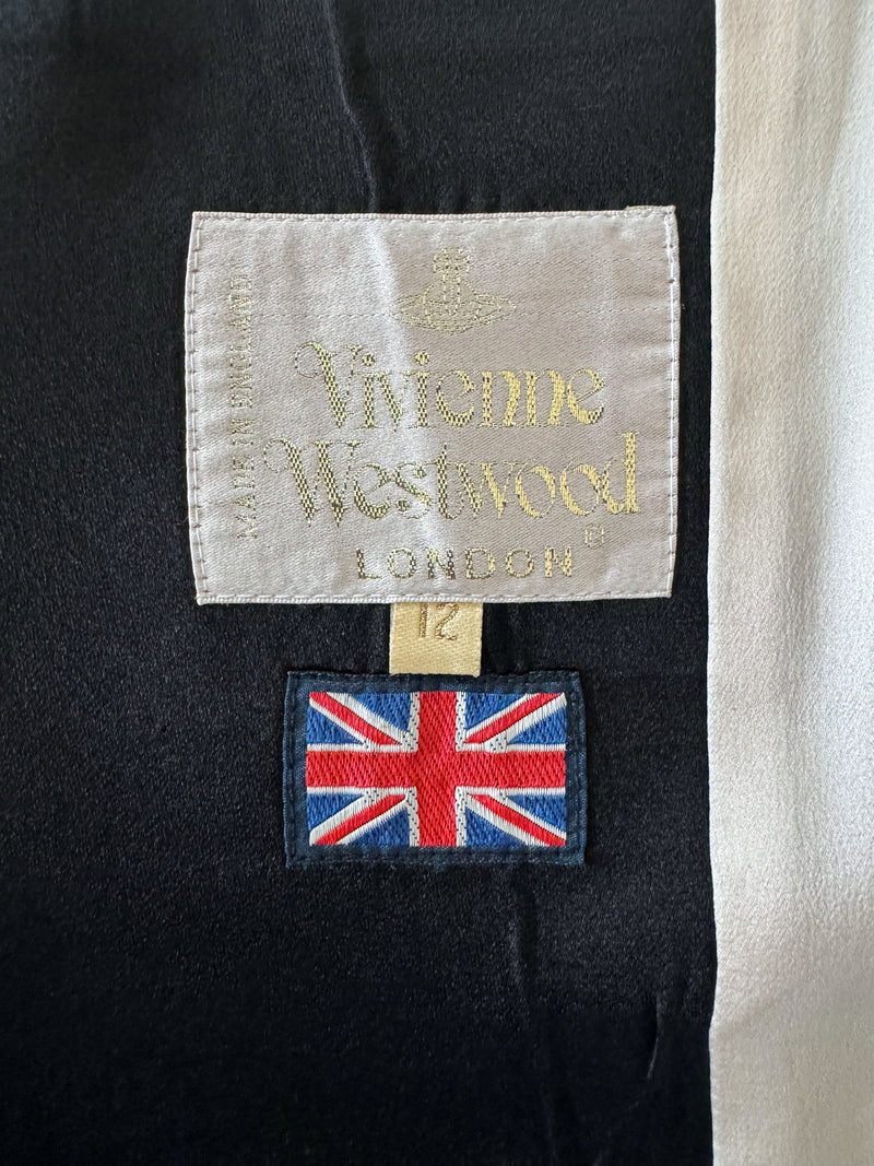 Vivienne Westwood S/S 1995 'Erotic Zones' Black Shirt Dress