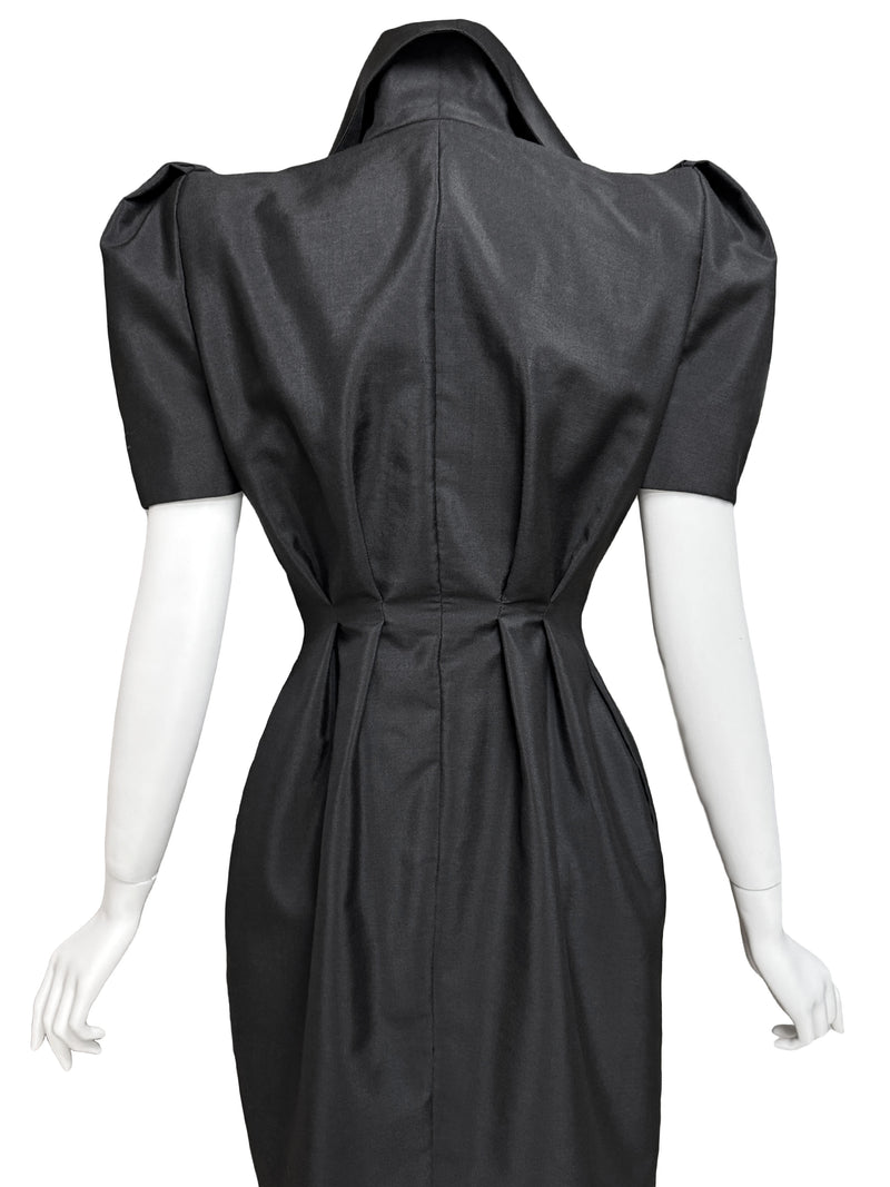 Vivienne Westwood S/S 1995 'Erotic Zones' Black Shirt Dress