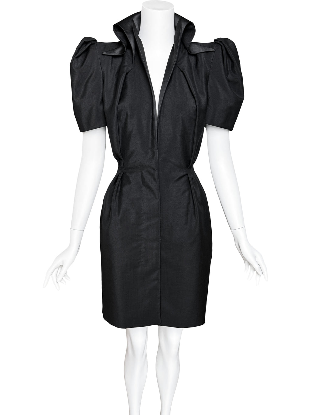 Vivienne Westwood S/S 1995 'Erotic Zones' Black Shirt Dress