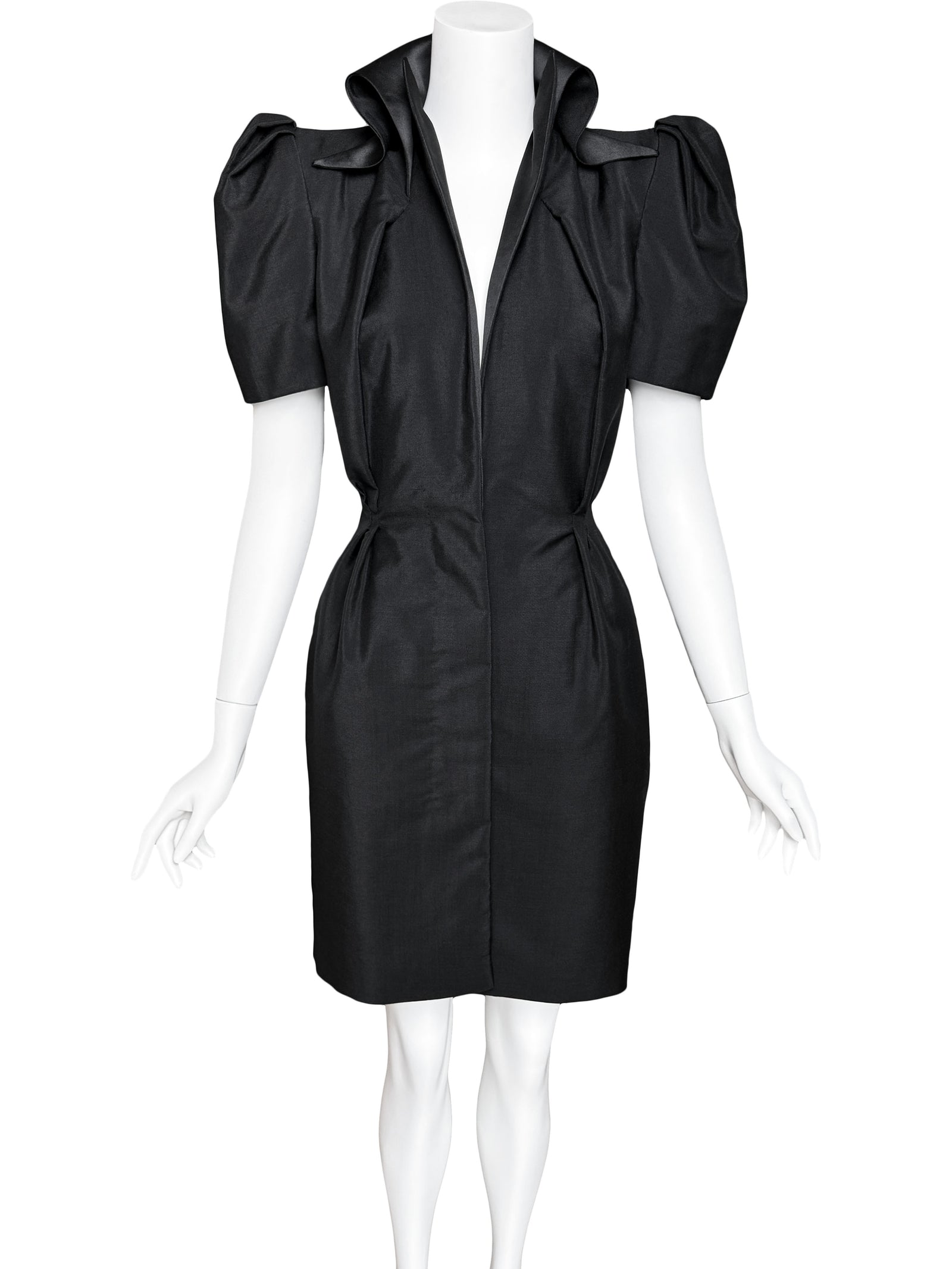Vivienne Westwood S/S 1995 'Erotic Zones' Black Shirt Dress