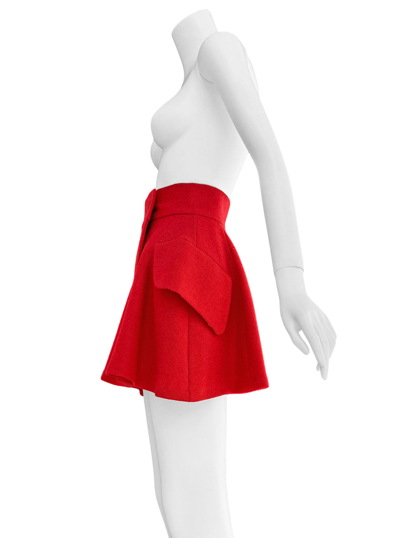 Vivienne Westwood 1995 Red Riding Skirt